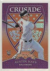 Austin Hays [Purple Mojo] #17 Baseball Cards 2018 Panini Chronicles Crusade Prices