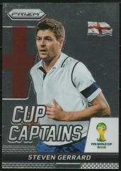 Steven Gerrard #27 Soccer Cards 2014 Panini Prizm World Cup Captains Prices