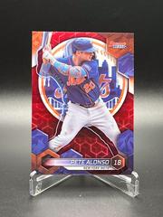 Pete Alonso [Red] #3 Baseball Cards 2023 Bowman's Best Prices