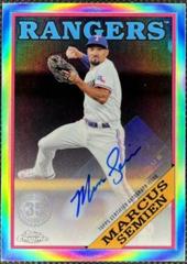 Marcus Semien #88CA-MS Baseball Cards 2023 Topps Chrome Update 1988 Autographs Prices