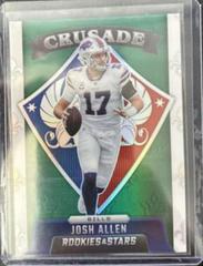Josh Allen [Green] Football Cards 2021 Panini Rookies and Stars Crusade Prices