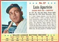 Luis Aparicio [Hand Cut] #37 Baseball Cards 1963 Post Cereal Prices