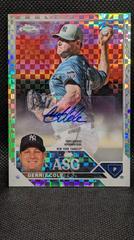 Gerrit Cole [Xfractor] Baseball Cards 2023 Topps Chrome Update All Star Game Autographs Prices