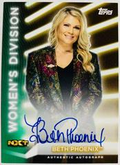 Beth Phoenix [Green] #A-BP Wrestling Cards 2021 Topps WWE Women's Division Autographs Prices