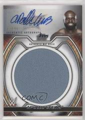 Apollo Crews [Autograph] Wrestling Cards 2021 Topps WWE Undisputed Superstar Mat Relics Prices
