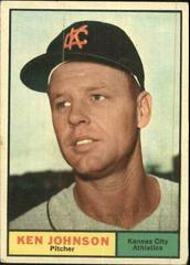 Ken Johnson #24 Baseball Cards 1961 Topps Prices