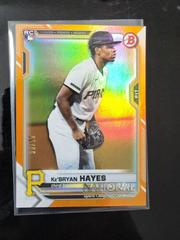 Ke'Bryan Hayes [Orange] #66 Baseball Cards 2021 Bowman Prices