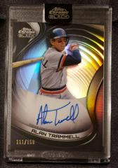 Alan Trammell [Refractor] #CBA-AT Baseball Cards 2022 Topps Chrome Black Autographs Prices