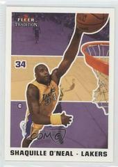 Shaquille O'Neal #167 Basketball Cards 2003 Fleer Prices