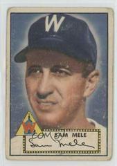 Sam Mele Baseball Cards 1952 Topps Prices