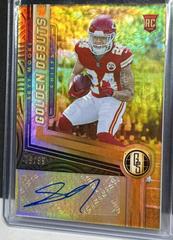 Skyy Moore #GDA-SMO Football Cards 2022 Panini Gold Standard Golden Debuts Autographs Prices