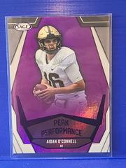 Aidan O'Connell #PK-AO Football Cards 2023 Sage Peak Performance Prices