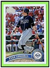 Evan Longoria Baseball Cards 2011 Topps Diamond Anniversary Factory Set Limited Edition Prices