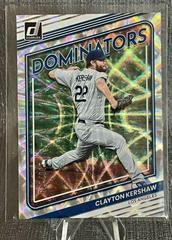 Clayton Kershaw #D-1 Baseball Cards 2022 Panini Donruss Dominators Prices