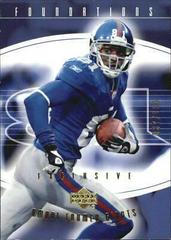 Amani Toomer [Exclusive Gold] #68 Football Cards 2004 Upper Deck Foundations Prices