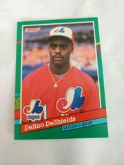 Delino DeShields #555 Baseball Cards 1991 Donruss Prices