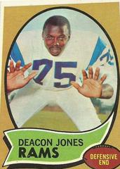 Deacon Jones #125 Football Cards 1970 Topps Prices