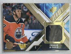 Connor McDavid [Gold Spectrum] Hockey Cards 2021 SPx Jersey Prices