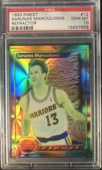 Sarunas Marciulions [Refractor] #12 Basketball Cards 1993 Finest Prices