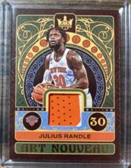 Julius Randle [Prime] #AN-JRN Basketball Cards 2022 Panini Court Kings Art Nouveau Prices