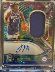 Tyrese Maxey [Jersey Autograph Celestial] #204 Basketball Cards 2020 Panini Spectra Prices