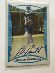 Michael Moustakas [Xfractor Autograph] Baseball Cards 2008 Bowman Chrome Prospects Prices