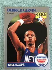 Derrick Gervin #196 Basketball Cards 1990 Hoops Prices