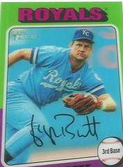 George Brett #753D-11 Baseball Cards 2024 Topps Heritage 3D Prices