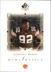 Courtney Brown #NC2 Football Cards 2000 SP Authentic New Classics Prices