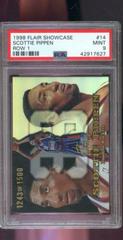 Scottie Pippen [Row 1] Basketball Cards 1998 Flair Showcase Prices