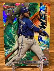 Vladimir Guerrero Jr. [Atomic Refractor] Baseball Cards 2019 Bowman's Best Power Producers Prices