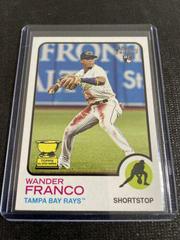Wander Franco [Throwback Uniform] #347 Baseball Cards 2022 Topps Heritage Prices