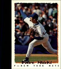Dave Mlicki #46T Baseball Cards 1995 Topps Traded Prices