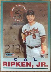 Cal Ripken Jr. Baseball Cards 1992 Fleer Prices