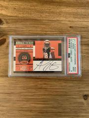 A.J. Green [No Riddell Logo on Helmet Autograph] #222 Football Cards 2011 Playoff Contenders Prices