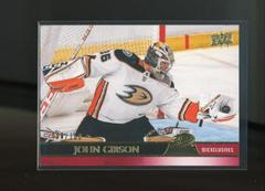 John Gibson [UD Exclusives] #1 Hockey Cards 2020 Upper Deck Prices