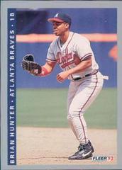 Brian Hunter #5 Baseball Cards 1993 Fleer Prices