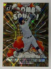 Andy Pages [Gold] #BS6 Baseball Cards 2023 Panini Donruss Bomb Squad Prices