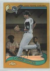 Mike Lowell [Gold Refractor] #249 Baseball Cards 2002 Topps Chrome Prices