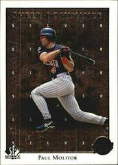 Paul Molitor #SD14 Baseball Cards 1998 SP Authentic Sheer Dominance Prices
