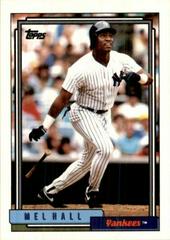 Mel Hall #223 Baseball Cards 1992 Topps Prices