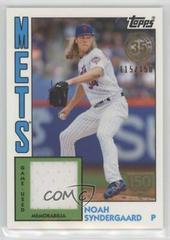 Noah Syndergaard [150th Anniversary] Baseball Cards 2019 Topps 1984 Baseball Relics Prices