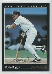 Wade Boggs #424 Baseball Cards 1993 Pinnacle Prices
