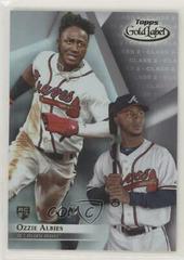 Ozzie Albies [Class 2] Baseball Cards 2018 Topps Gold Label Prices