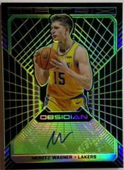 Moritz Wagner [Green] Basketball Cards 2018 Panini Obsidian Matrix Autographs Prices