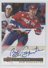 Bob Carpenter [Autograph] #C-43 Hockey Cards 2020 SP Signature Edition Legends UD Canvas Prices