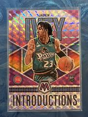 Jaden Ivey [Purple] #15 Basketball Cards 2022 Panini Mosaic Introductions Prices