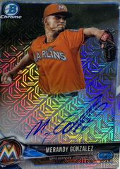 Merandy Gonzalez #MG Baseball Cards 2018 Bowman Mega Box Chrome Autographs Prices