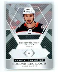 Benoit Olivier Groulx [Single] Hockey Cards 2021 Upper Deck Black Diamond Rookie Relic Prices