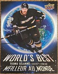 Teemu Selanne #WB-4 Hockey Cards 2023 Upper Deck Tim Hortons Legends World's Best Prices
